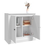 vidaXL Servantă, alb, 70x35,5x67,5 cm, lemn prelucrat vidaXL Servantă, alb, 70x35,5x67,5 cm, lemn prelucrat