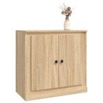 vidaXL Servantă, stejar sonoma, 70x35,5x67,5 cm, lemn prelucrat