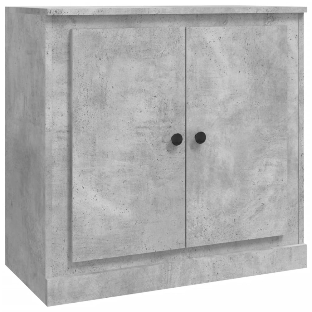 vidaXL Servantă, gri beton, 70x35,5x67,5 cm, lemn prelucrat