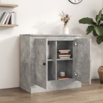 vidaXL Servantă, gri beton, 70x35,5x67,5 cm, lemn prelucrat vidaXL Servantă, gri beton, 70x35,5x67,5 cm, lemn prelucrat