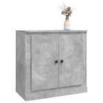 vidaXL Servantă, gri beton, 70x35,5x67,5 cm, lemn prelucrat vidaXL Servantă, gri beton, 70x35,5x67,5 cm, lemn prelucrat