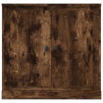 vidaXL Servantă, stejar afumat, 70x35,5x67,5 cm, lemn prelucrat
