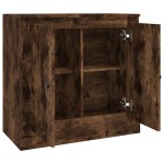 vidaXL Servantă, stejar afumat, 70x35,5x67,5 cm, lemn prelucrat