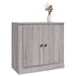 vidaXL Servantă, gri sonoma, 70x35,5x67,5 cm, lemn prelucrat