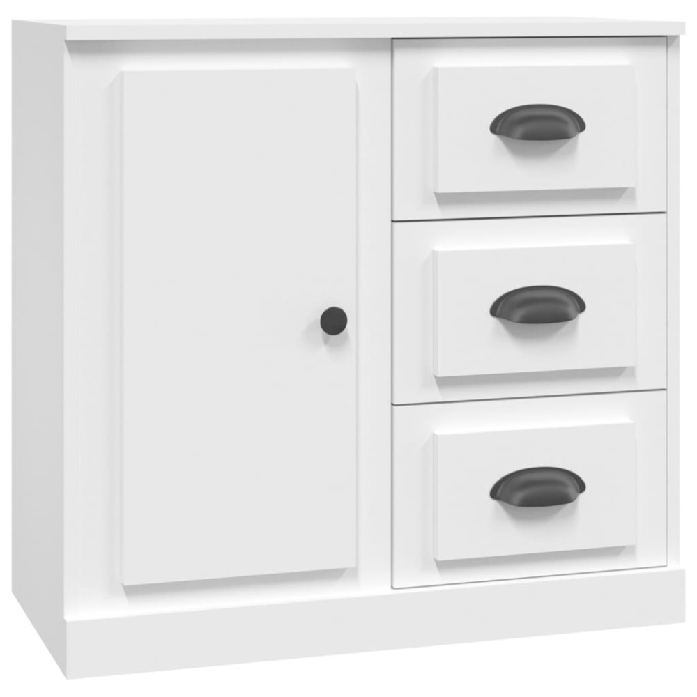 vidaXL Servantă, alb, 70x35,5x67,5 cm, lemn prelucrat