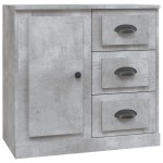 vidaXL Servantă, gri beton, 70x35,5x67,5 cm, lemn prelucrat vidaXL Servantă, gri beton, 70x35,5x67,5 cm, lemn prelucrat