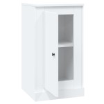 vidaXL Servantă, alb, 37,5x35,5x67,5 cm, lemn prelucrat vidaXL Servantă, alb, 37,5x35,5x67,5 cm, lemn prelucrat
