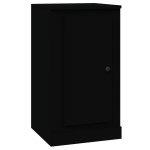 vidaXL Servantă, negru, 37,5x35,5x67,5 cm, lemn prelucrat vidaXL Servantă, negru, 37,5x35,5x67,5 cm, lemn prelucrat