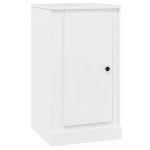 vidaXL Servantă, alb extralucios, 37,5x35,5x67,5 cm, lemn prelucrat vidaXL Servantă, alb extralucios, 37,5x35,5x67,5 cm, lemn prelucrat