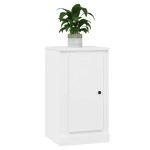 vidaXL Servantă, alb extralucios, 37,5x35,5x67,5 cm, lemn prelucrat vidaXL Servantă, alb extralucios, 37,5x35,5x67,5 cm, lemn prelucrat