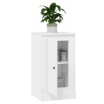 vidaXL Servantă, alb extralucios, 37,5x35,5x67,5 cm, lemn prelucrat vidaXL Servantă, alb extralucios, 37,5x35,5x67,5 cm, lemn prelucrat