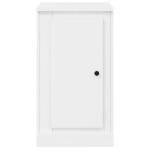 vidaXL Servantă, alb extralucios, 37,5x35,5x67,5 cm, lemn prelucrat vidaXL Servantă, alb extralucios, 37,5x35,5x67,5 cm, lemn prelucrat