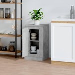 vidaXL Servantă, gri beton, 37,5x35,5x67,5 cm, lemn prelucrat vidaXL Servantă, gri beton, 37,5x35,5x67,5 cm, lemn prelucrat