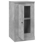 vidaXL Servantă, gri beton, 37,5x35,5x67,5 cm, lemn prelucrat vidaXL Servantă, gri beton, 37,5x35,5x67,5 cm, lemn prelucrat