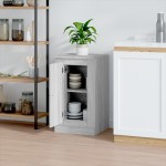 vidaXL Servantă, gri sonoma, 37,5x35,5x67,5 cm, lemn prelucrat vidaXL Servantă, gri sonoma, 37,5x35,5x67,5 cm, lemn prelucrat