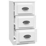 vidaXL Servantă, alb, 36x35,5x67,5 cm, lemn prelucrat vidaXL Servantă, alb, 36x35,5x67,5 cm, lemn prelucrat
