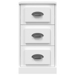 vidaXL Servantă, alb, 36x35,5x67,5 cm, lemn prelucrat vidaXL Servantă, alb, 36x35,5x67,5 cm, lemn prelucrat