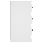 vidaXL Servantă, alb, 36x35,5x67,5 cm, lemn prelucrat vidaXL Servantă, alb, 36x35,5x67,5 cm, lemn prelucrat