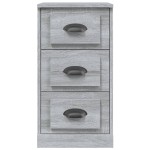 vidaXL Servantă, gri sonoma, 36x35,5x67,5 cm, lemn prelucrat vidaXL Servantă, gri sonoma, 36x35,5x67,5 cm, lemn prelucrat