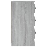 vidaXL Servantă, gri sonoma, 36x35,5x67,5 cm, lemn prelucrat vidaXL Servantă, gri sonoma, 36x35,5x67,5 cm, lemn prelucrat