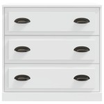 vidaXL Servantă, alb, 70x35,5x67,5 cm, lemn prelucrat