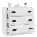 vidaXL Servantă, alb, 70x35,5x67,5 cm, lemn prelucrat