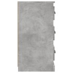 vidaXL Servantă, gri beton, 70x35,5x67,5 cm, lemn prelucrat