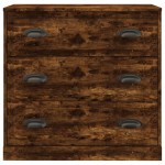 vidaXL Servantă, stejar afumat, 70x35,5x67,5 cm, lemn prelucrat vidaXL Servantă, stejar afumat, 70x35,5x67,5 cm, lemn prelucrat