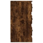 vidaXL Servantă, stejar afumat, 70x35,5x67,5 cm, lemn prelucrat vidaXL Servantă, stejar afumat, 70x35,5x67,5 cm, lemn prelucrat