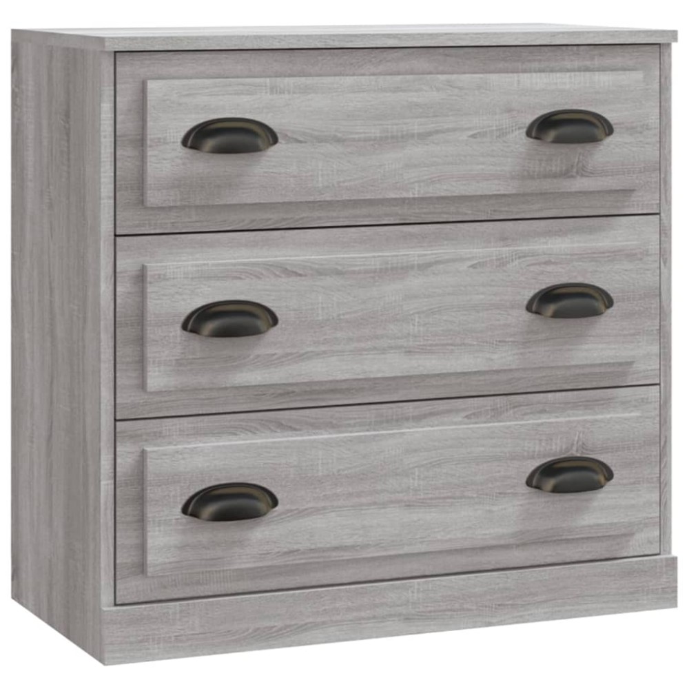 vidaXL Servantă, gri sonoma, 70x35,5x67,5 cm, lemn prelucrat