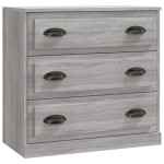 vidaXL Servantă, gri sonoma, 70x35,5x67,5 cm, lemn prelucrat vidaXL Servantă, gri sonoma, 70x35,5x67,5 cm, lemn prelucrat