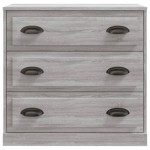 vidaXL Servantă, gri sonoma, 70x35,5x67,5 cm, lemn prelucrat vidaXL Servantă, gri sonoma, 70x35,5x67,5 cm, lemn prelucrat