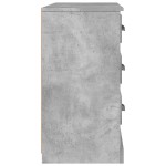 vidaXL Servantă, gri beton, 104,5x35,5x67,5 cm, lemn prelucrat vidaXL Servantă, gri beton, 104,5x35,5x67,5 cm, lemn prelucrat