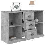 vidaXL Servantă, gri beton, 104,5x35,5x67,5 cm, lemn prelucrat vidaXL Servantă, gri beton, 104,5x35,5x67,5 cm, lemn prelucrat
