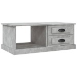vidaXL Măsuță de cafea, gri beton, 90x50x35 cm, lemn compozit vidaXL Măsuță de cafea, gri beton, 90x50x35 cm, lemn compozit