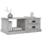 vidaXL Măsuță de cafea, gri beton, 90x50x35 cm, lemn compozit vidaXL Măsuță de cafea, gri beton, 90x50x35 cm, lemn compozit