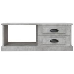 vidaXL Măsuță de cafea, gri beton, 90x50x35 cm, lemn compozit vidaXL Măsuță de cafea, gri beton, 90x50x35 cm, lemn compozit