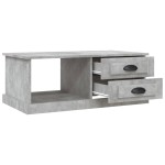 vidaXL Măsuță de cafea, gri beton, 90x50x35 cm, lemn compozit vidaXL Măsuță de cafea, gri beton, 90x50x35 cm, lemn compozit