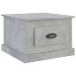 vidaXL Măsuță de cafea, gri beton, 50x50x35 cm, lemn prelucrat vidaXL Măsuță de cafea, gri beton, 50x50x35 cm, lemn prelucrat