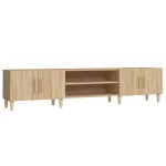 vidaXL Comodă TV, stejar sonoma, 180x31,5x40 cm, lemn prelucrat vidaXL Comodă TV, stejar sonoma, 180x31,5x40 cm, lemn prelucrat