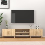 vidaXL Comodă TV, stejar sonoma, 180x31,5x40 cm, lemn prelucrat vidaXL Comodă TV, stejar sonoma, 180x31,5x40 cm, lemn prelucrat