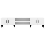 vidaXL Comodă TV, alb, 180x31,5x40 cm, lemn prelucrat vidaXL Comodă TV, alb, 180x31,5x40 cm, lemn prelucrat