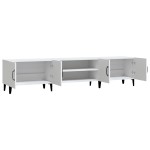 vidaXL Comodă TV, alb, 180x31,5x40 cm, lemn prelucrat vidaXL Comodă TV, alb, 180x31,5x40 cm, lemn prelucrat