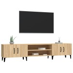vidaXL Comodă TV, stejar sonoma, 180x31,5x40 cm, lemn prelucrat vidaXL Comodă TV, stejar sonoma, 180x31,5x40 cm, lemn prelucrat