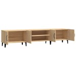 vidaXL Comodă TV, stejar sonoma, 180x31,5x40 cm, lemn prelucrat vidaXL Comodă TV, stejar sonoma, 180x31,5x40 cm, lemn prelucrat