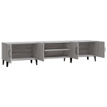 vidaXL Comodă TV, gri sonoma, 180x31,5x40 cm, lemn prelucrat vidaXL Comodă TV, gri sonoma, 180x31,5x40 cm, lemn prelucrat