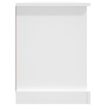 vidaXL Comodă TV, alb, 99,5x35,5x48 cm, lemn prelucrat vidaXL Comodă TV, alb, 99,5x35,5x48 cm, lemn prelucrat