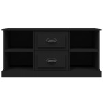 vidaXL Comodă TV, negru, 99,5x35,5x48 cm, lemn prelucrat vidaXL Comodă TV, negru, 99,5x35,5x48 cm, lemn prelucrat