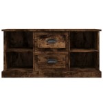 vidaXL Comodă TV, stejar fumuriu, 99,5x35,5x48 cm, lemn prelucrat