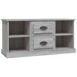 vidaXL Comodă TV, gri sonoma, 99,5x35,5x48 cm, lemn prelucrat vidaXL Comodă TV, gri sonoma, 99,5x35,5x48 cm, lemn prelucrat